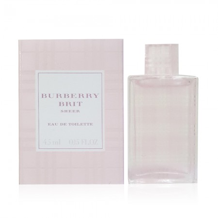 BURBERRY BRIT SHEER 粉紅風格女性淡香水 4.5ml